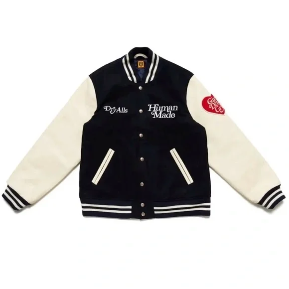 Girls Dont Cry X Human Made (RARE VARSITY JACKET)